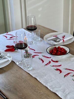 tafelloper servet pepper