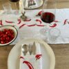 tafelloper servet pepper